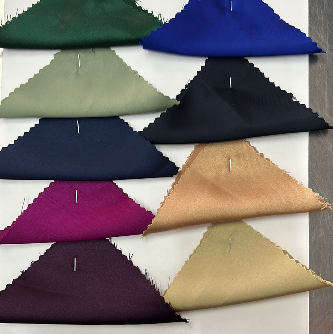 Double sided soft crepe